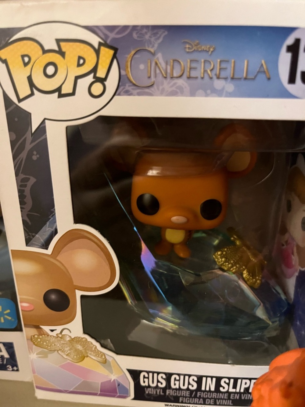 Funko Pop! Gus Gus in Slipper Vinyl Figure - Orange